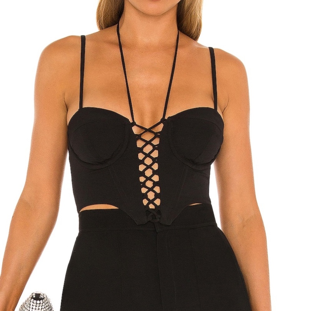 NBD Kaya bustier top